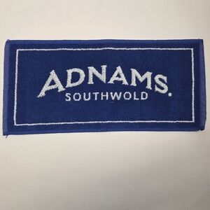ADNAMS Southwold Blue Bar Towel Unused